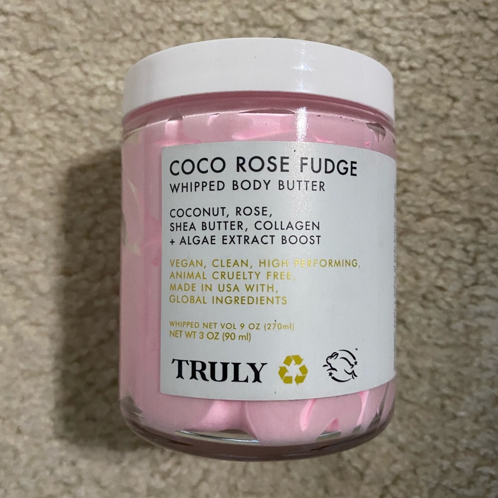 Truly beauty Coco Rose Fudge Jumbo body butter